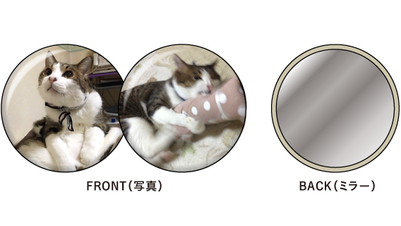 缶ミラー2枚セット
