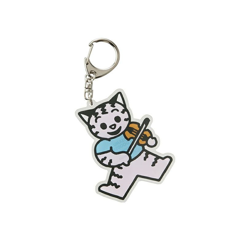 OSAMU GOODS アクリルキーホルダー（大）/キャット |イラストレーター