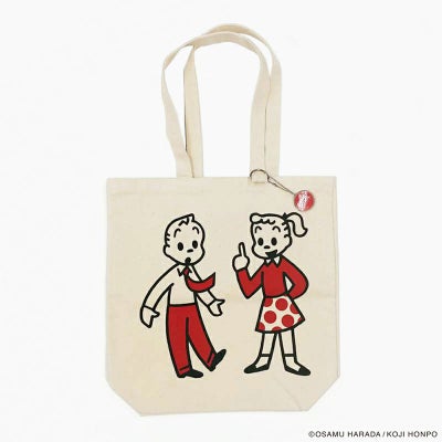OSAMU GOODS トートバッグM（チャーム付き）/ジャック&ジル 