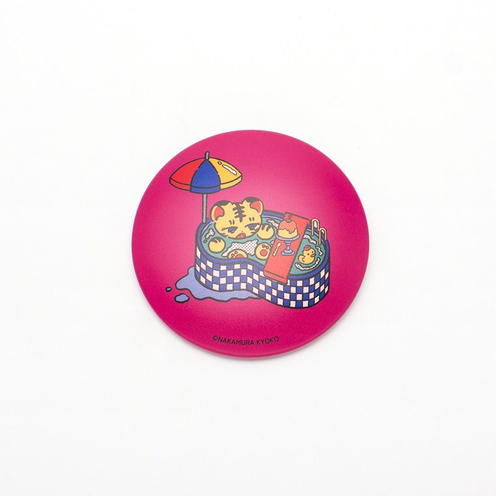 中村杏子　レザふわ缶バッジ / とらプール 写真1