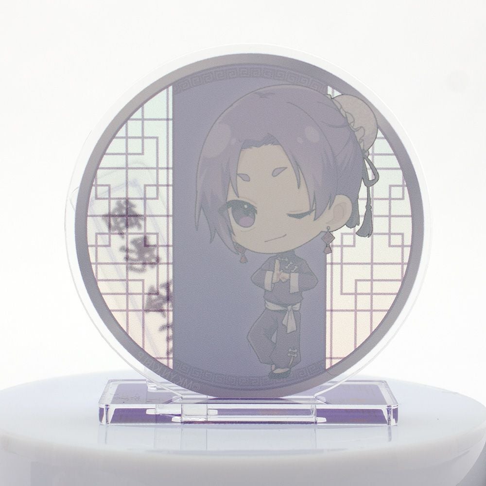 ブルーロック　ちゃいな！ミニキャラアクリルスタンド / 御影玲王　サンプル　裏