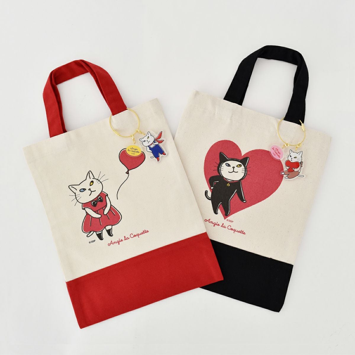 アンジー・ラ・コケット☆麗しのアンジー　A4 トート / BLACK 商品写真 2