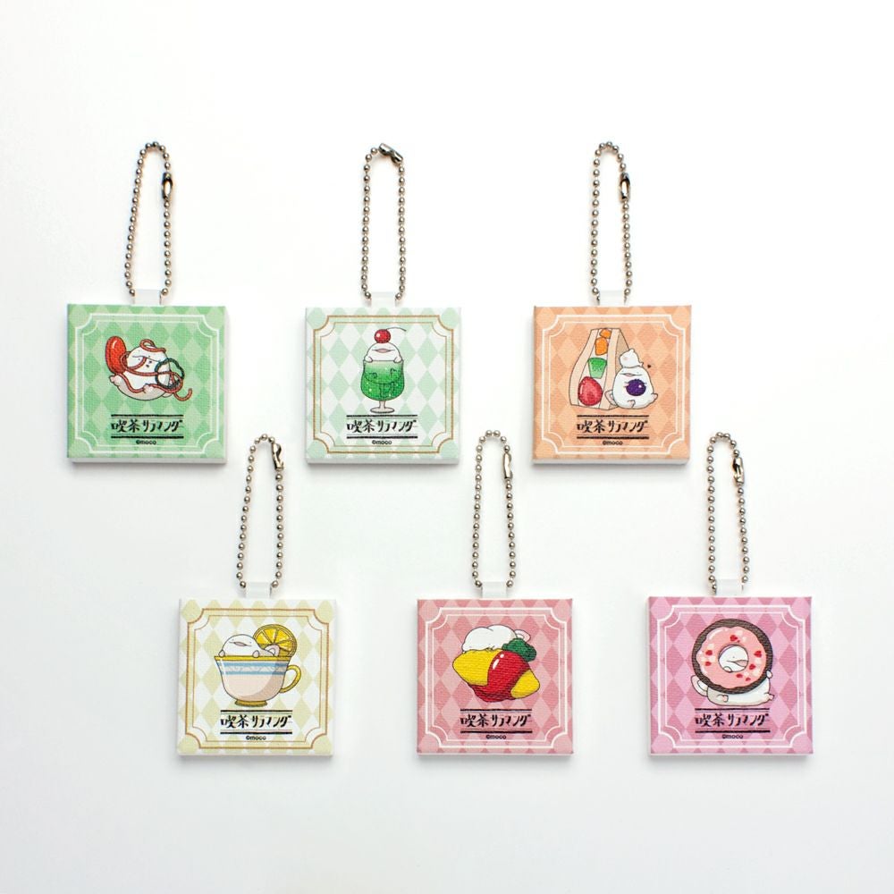 モコ　トレーディングミニキャンバスキーホルダー  / 全6種（単品） 写真1