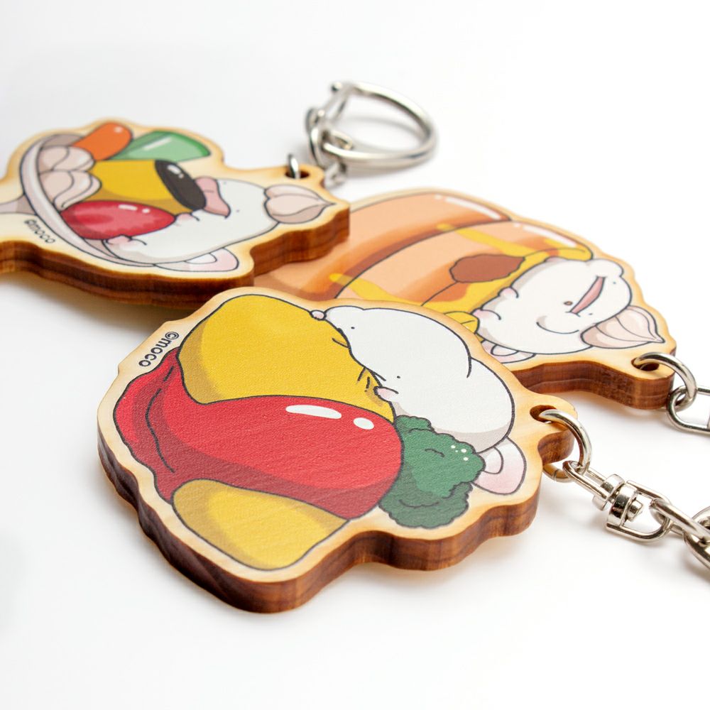 モコ　トレーディングウッドキーホルダー / 全6種（単品） 写真2