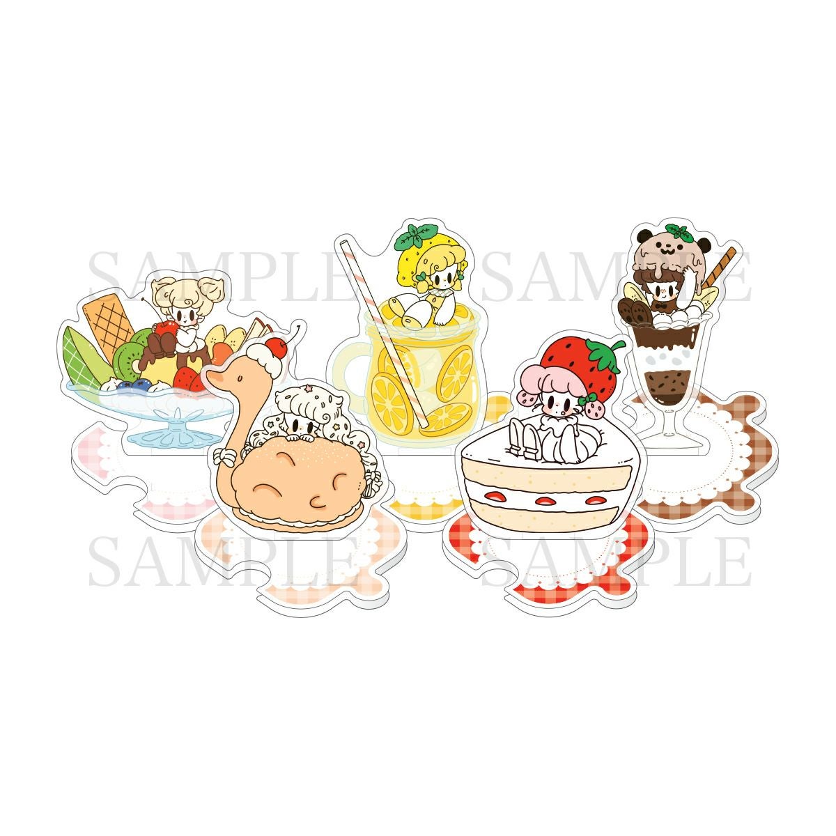 はやしうき　つながるアクリルスタンド / スワンシュー