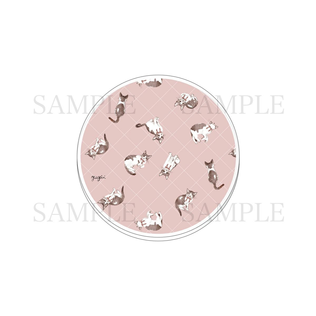 やよい　アクリルコースター / B