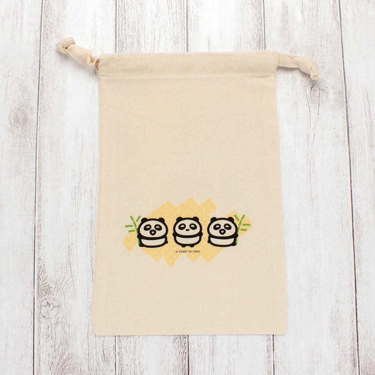 STUDY 優作　巾着 / パンダB