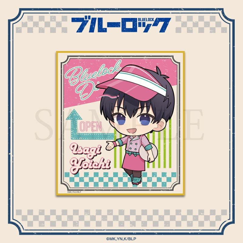 ブルーロック　BLUE LOCK DINERミニ色紙/ 潔 世一