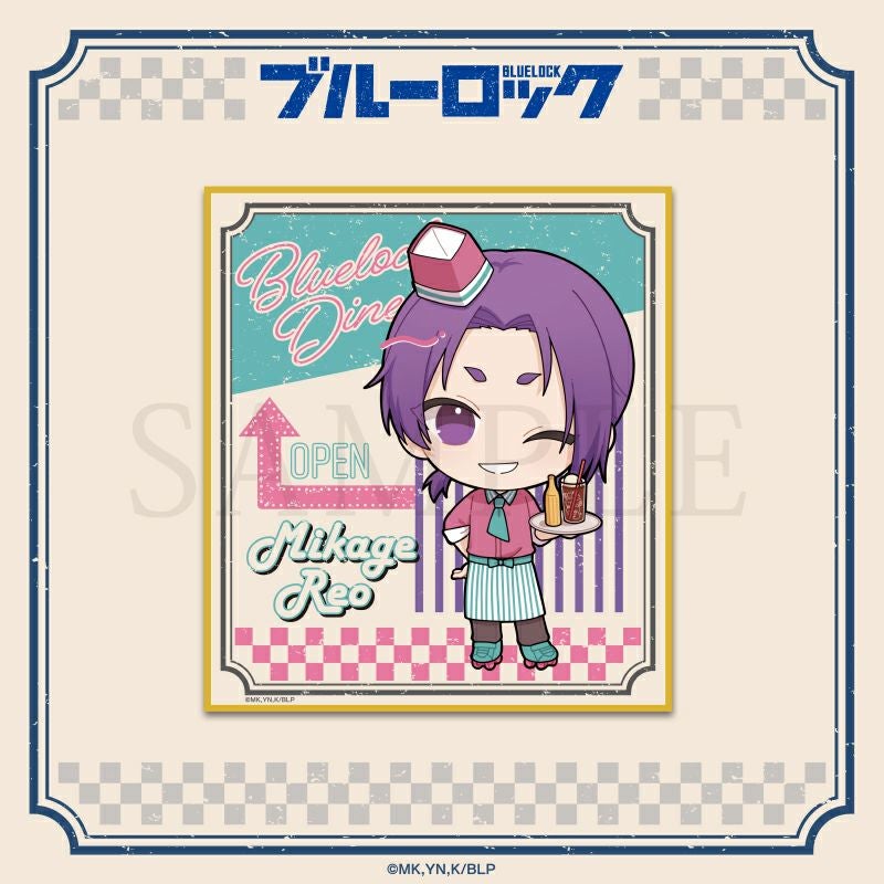 ブルーロック　BLUE LOCK DINERミニ色紙 / 御影玲王