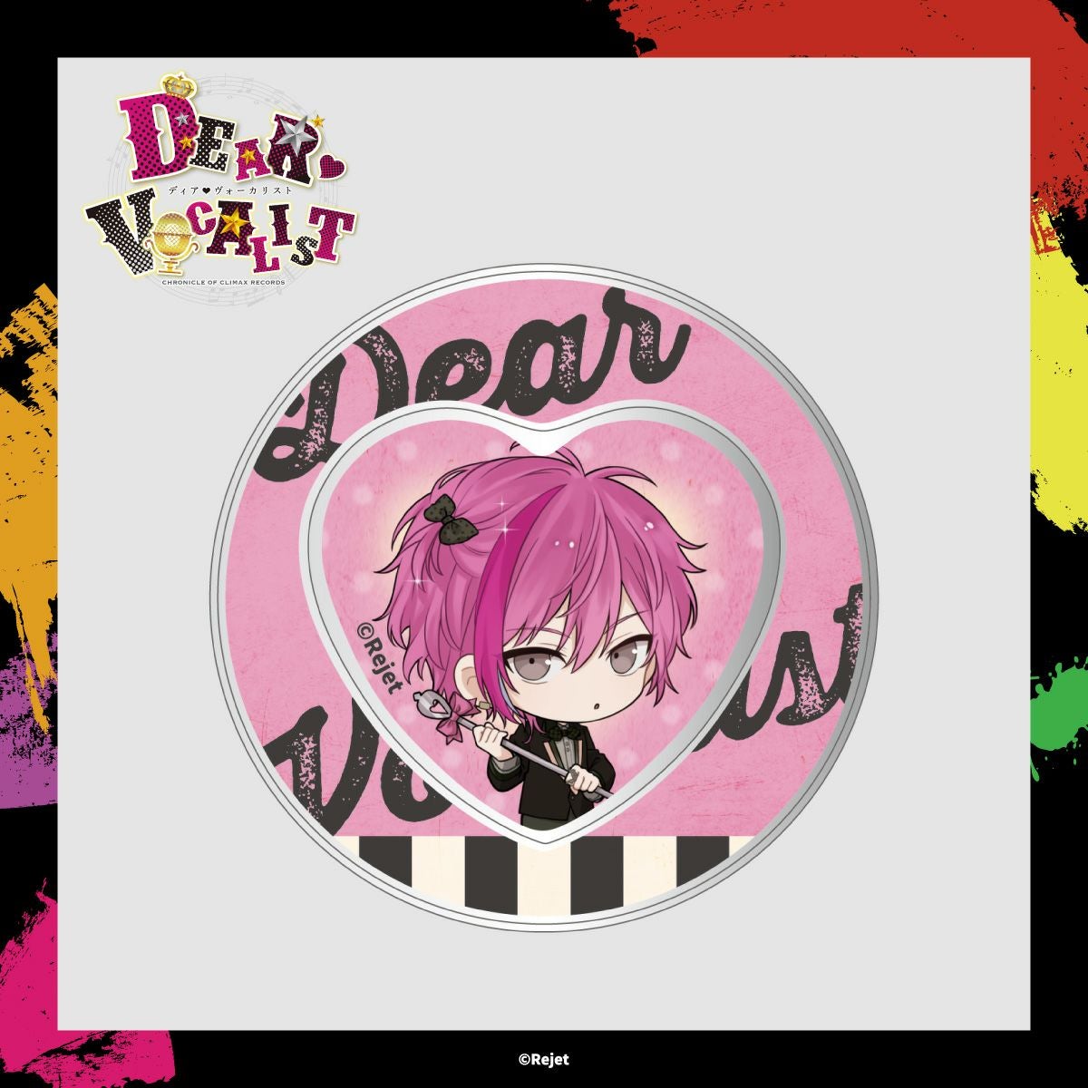 ディア♥ヴォーカリスト フレークシール缶 / レオード | ディア