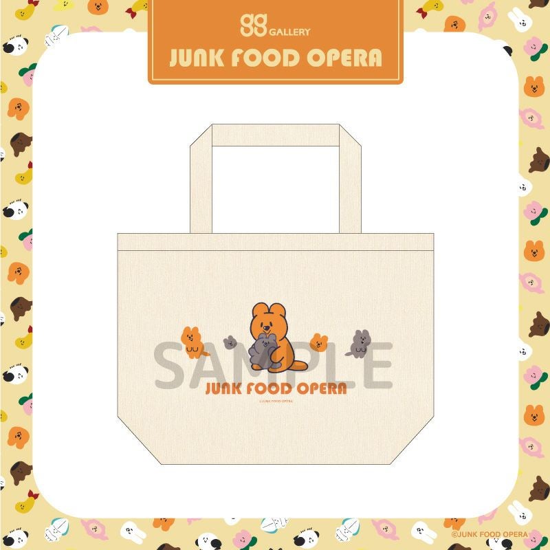 JUNK FOOD OPERA ランチサイズトート / クオッカちゃん親子