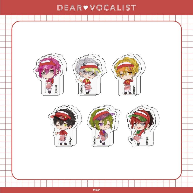 ディア♥ヴォーカリスト ミニキャラアクリルスタンド PASTEL