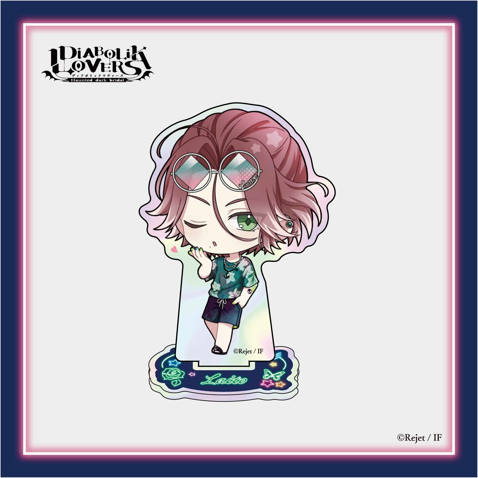 ディアラバ　ライト　アクスタ　まとめ DIABOLIK LOVERS ZERO アクリルフィギュアスタンド 逆巻ライト | 乙女