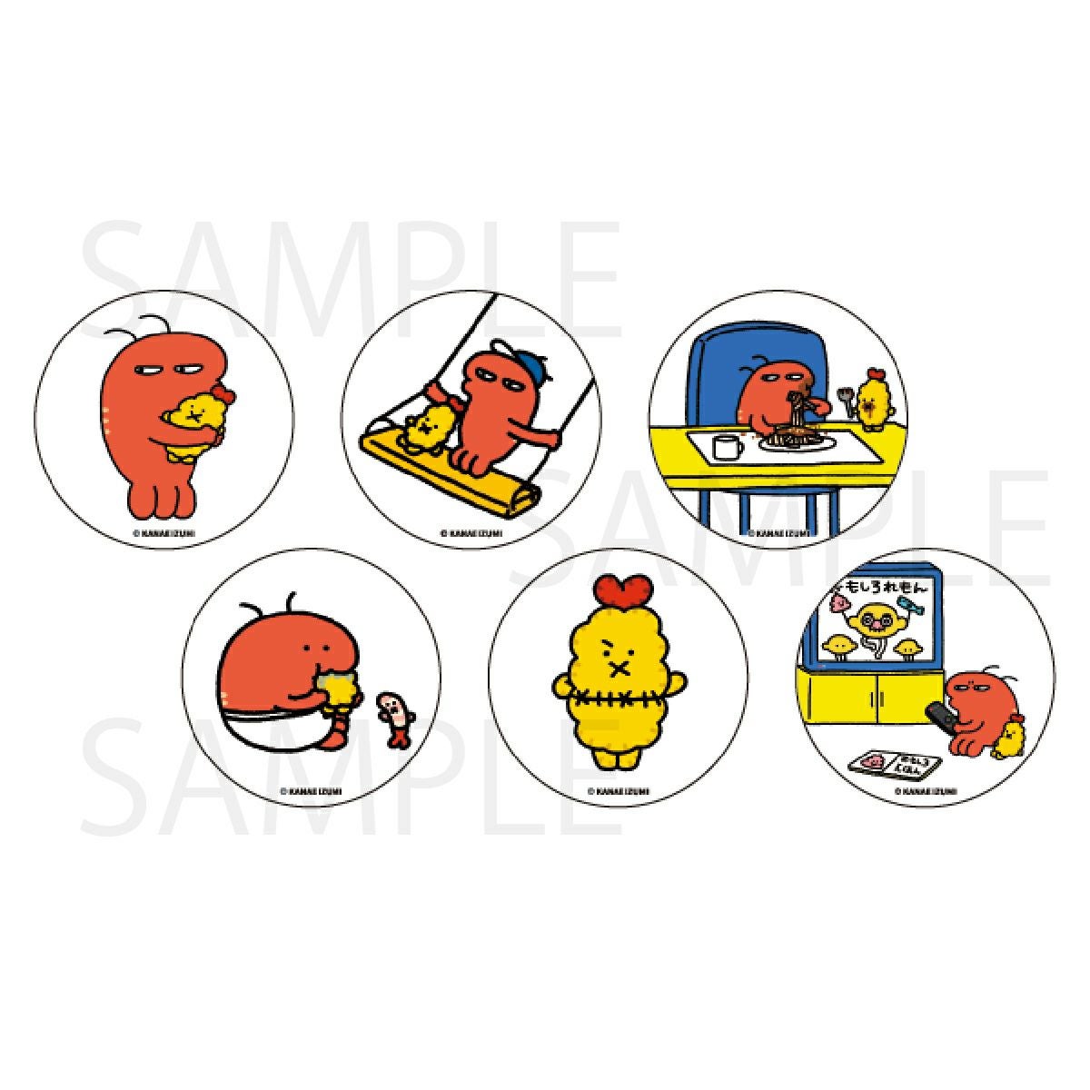 えっびっ トレーディング缶バッジ / 全6種 | えっびっ グッズ通販なら