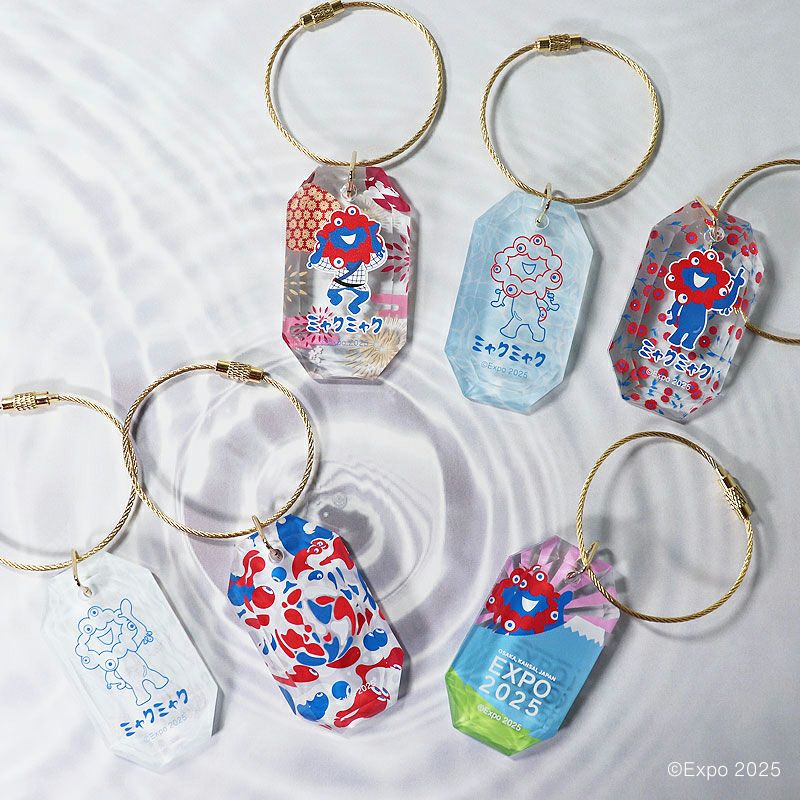 EXPO2025 ミャクミャク クリスタルチャーム / ミャクミャク 花