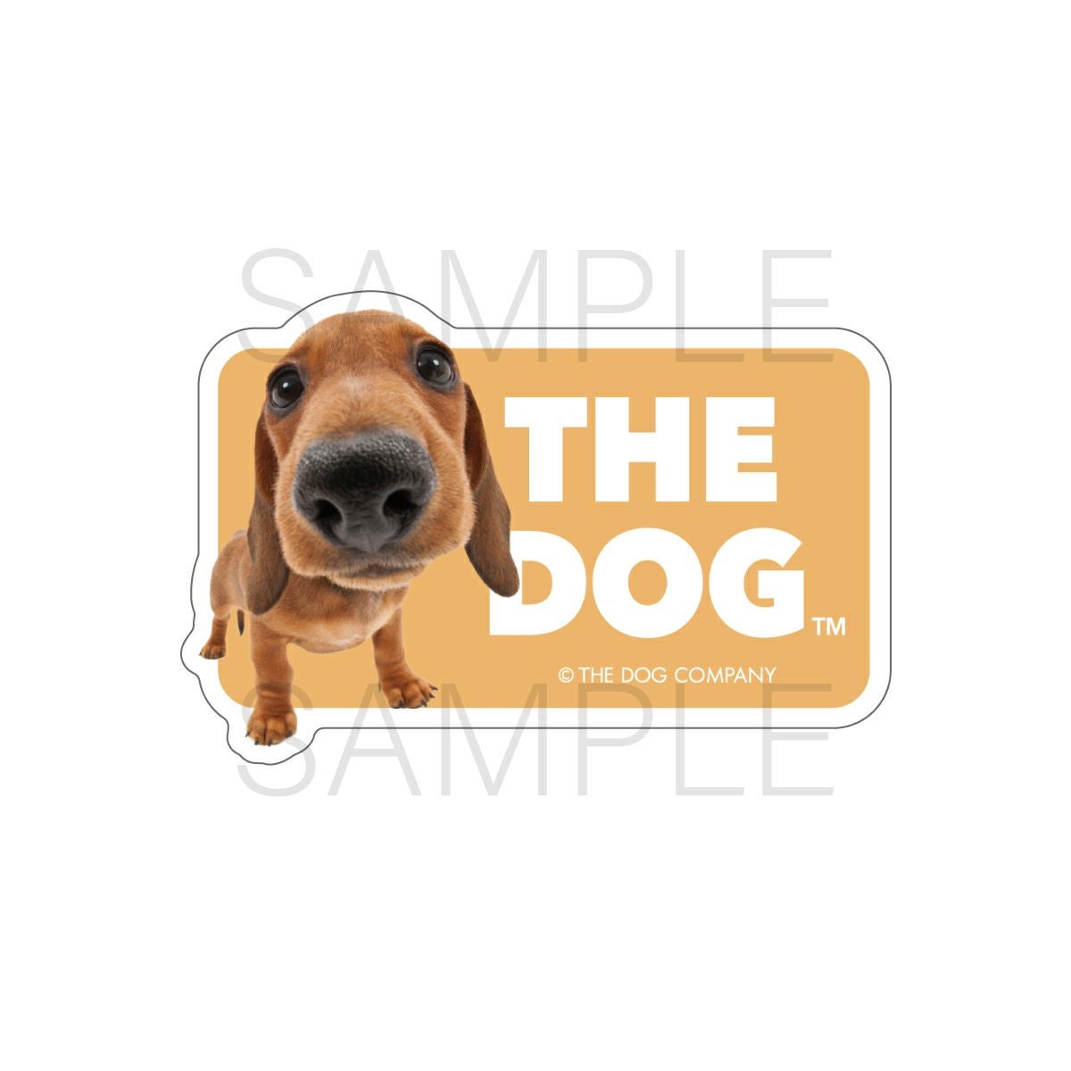 THE DOG ステッカー / ダックスフンド | THE DOG グッズ通販ならggMART