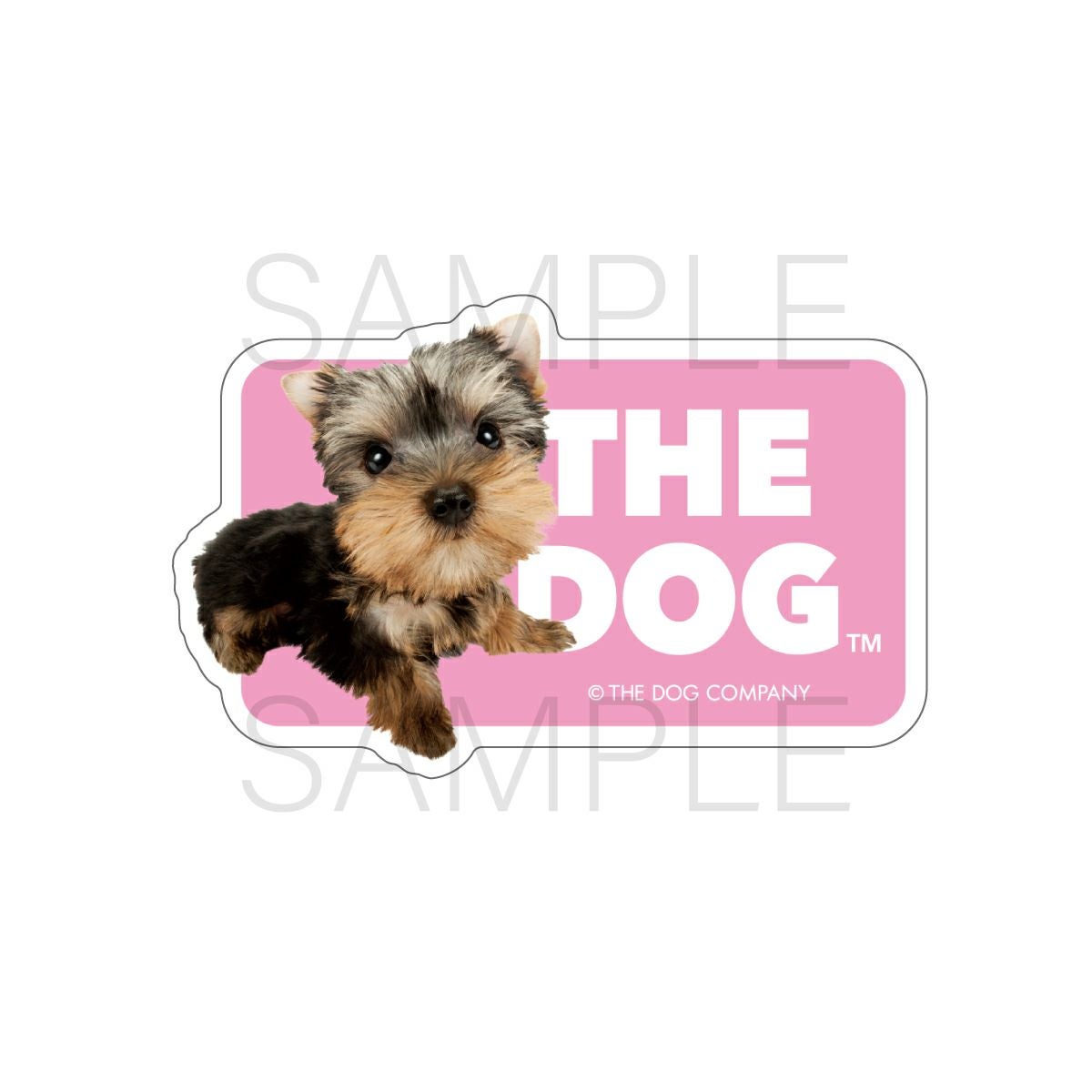 ラリック ヨークシャーテリア　Lalique　テリア　犬　dog THE DOG ステッカー / ヨークシャー・テリア | THE DOG グッズ通販なら