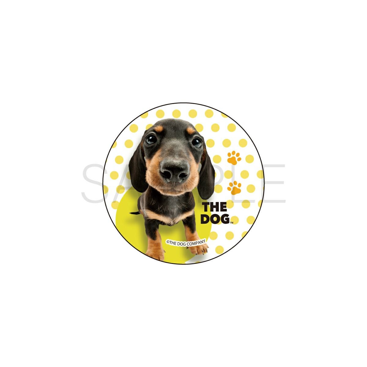 THE DOG 缶バッジ / ダックスフンド | THE DOG グッズ通販ならggMART