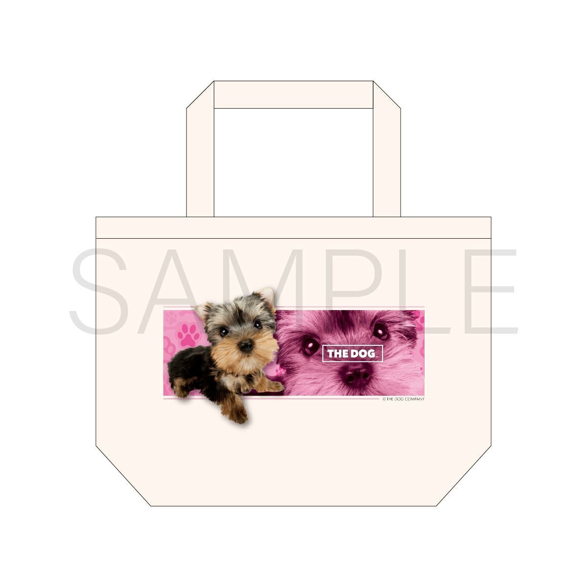 ヨークシャテリアグッズセット THE DOG ランチサイズトート / ヨークシャー・テリア | THE DOG グッズ