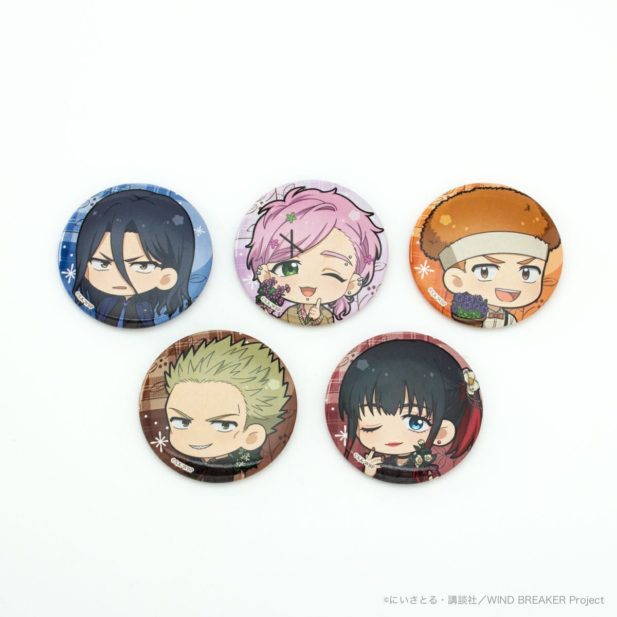 WIND BREAKER トレーディングミニキャラ缶バッジ / 全10種（単品