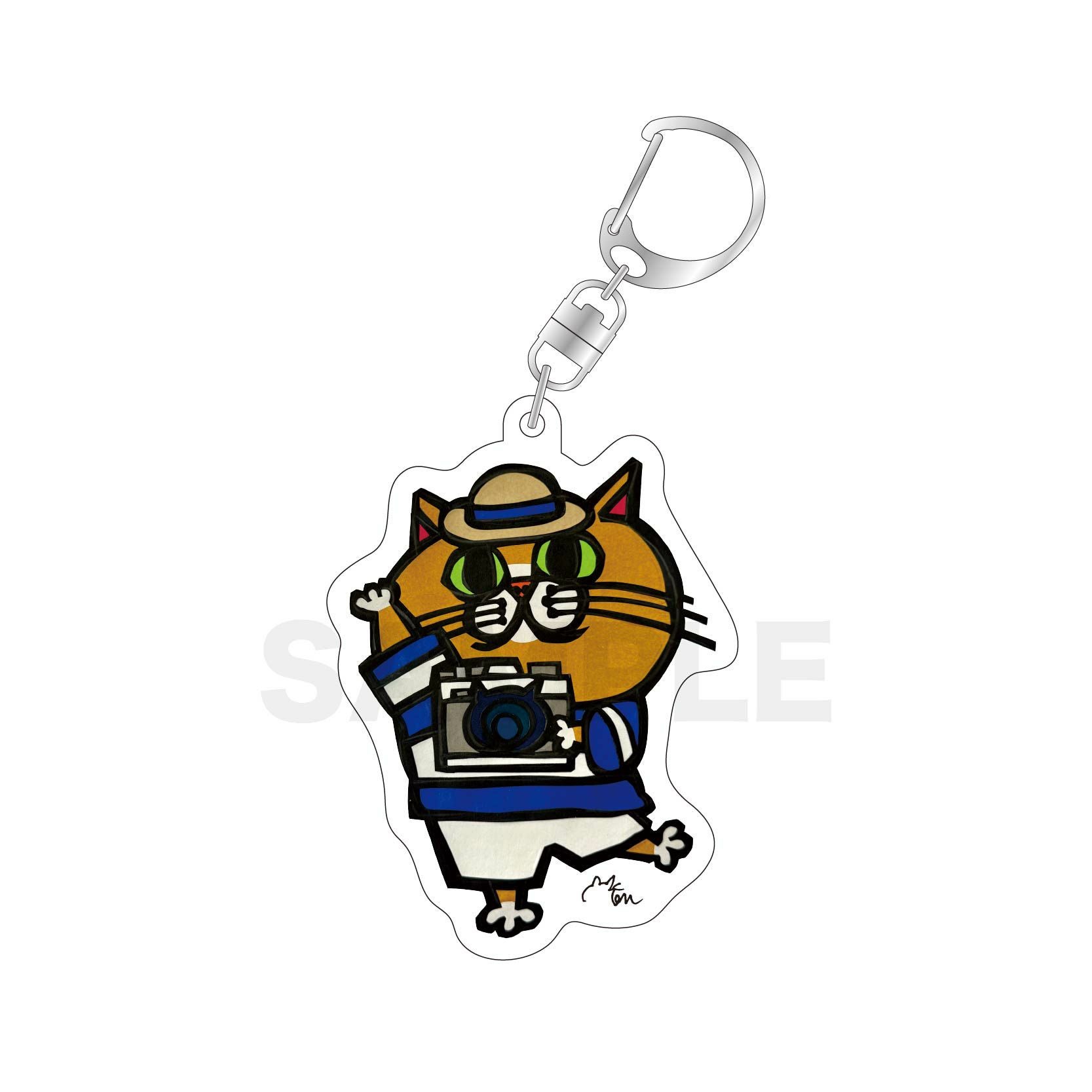 オーダーメイド SD カップリングイラスト アクリルキーホルダー 似顔絵 切り絵クリエイター KEN アクリルキーホルダー / たびすけ | 切り絵