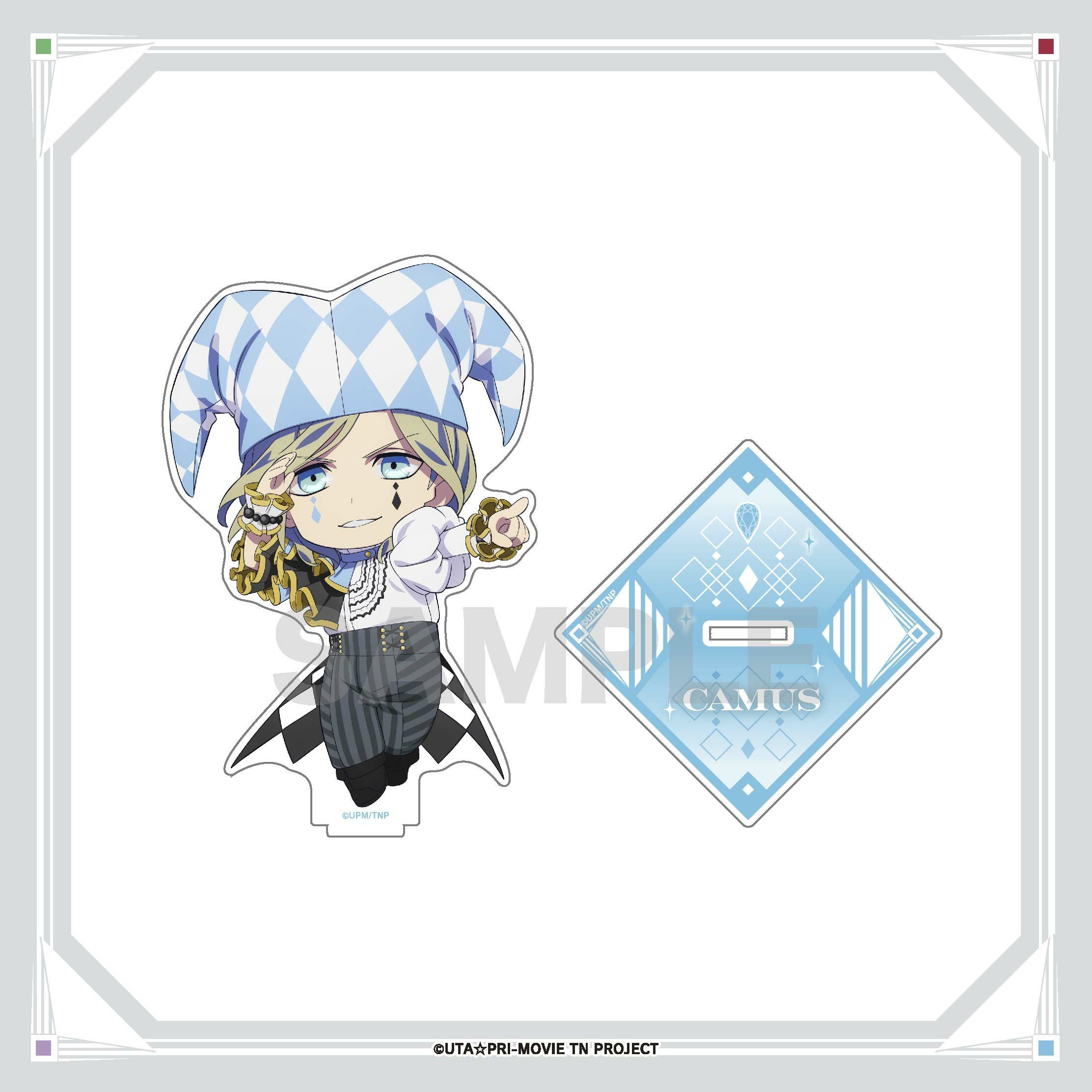 縞*様 うたプリ　バースデー　アクスタ　カミュ BOL限定】うたの☆プリンスさまっ♪ アクリルプレート Birthday Series