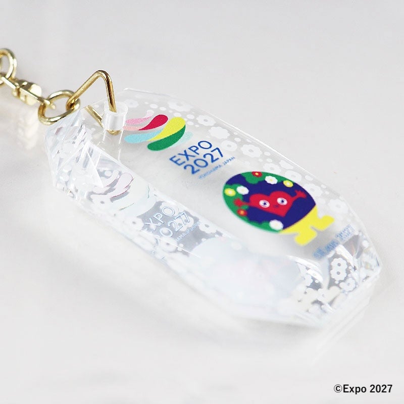 EXPO2027 クリスタルチャーム / ロゴ縦 | GREEN×EXPO 2027 トゥンク